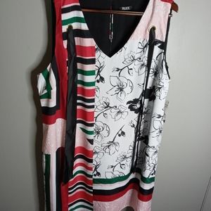 Plus Dress w/ neck tie Size 24